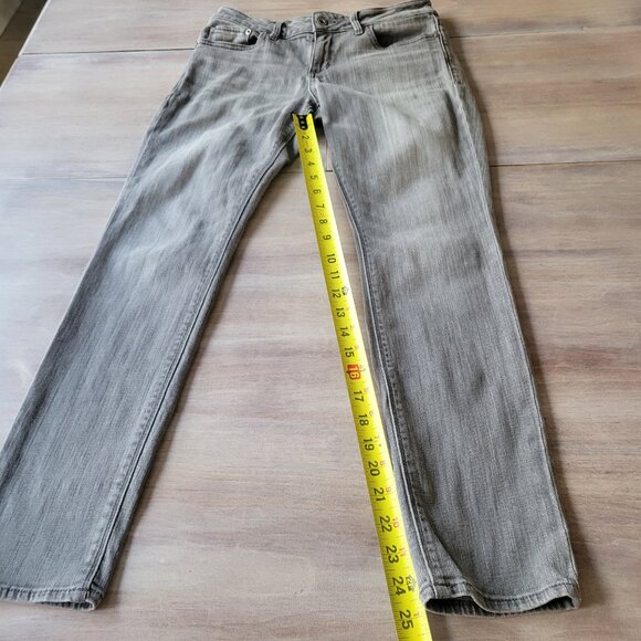 Lucky Brand Lolita Skinny Jeans Women 6/28 Gray Low Rise Ankle Stretch - Picture 7 of 8